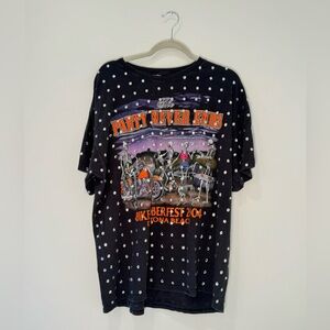 Vintage 2004 Oversized Bikefest Daytona Beach Diamond Tee